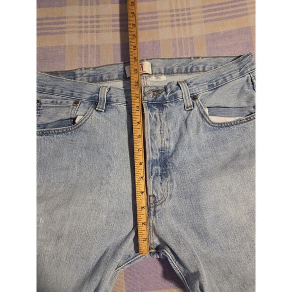 VINTAGE Levis 501 Jeans Mens 38 x 30 / 36 x 29 Straight Regular Medium Wash USA - Picture 8 of 12